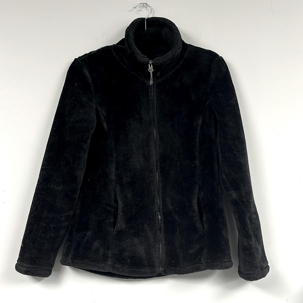 32 Degrees Heat Black Fleece Fill Zip Jacket - Picture 2 of 7